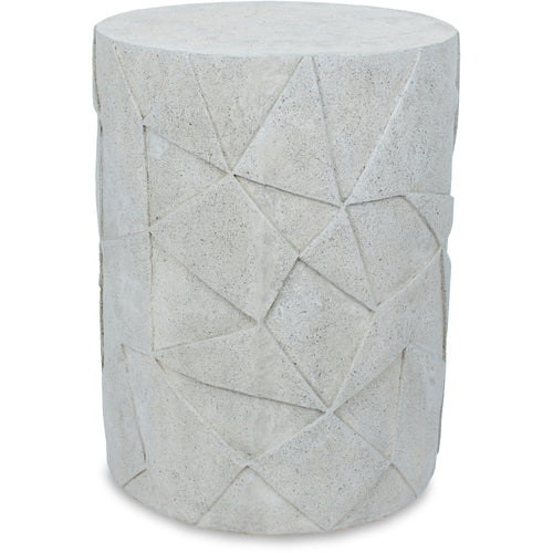 Nodin Abstract Stone Blend Side Table