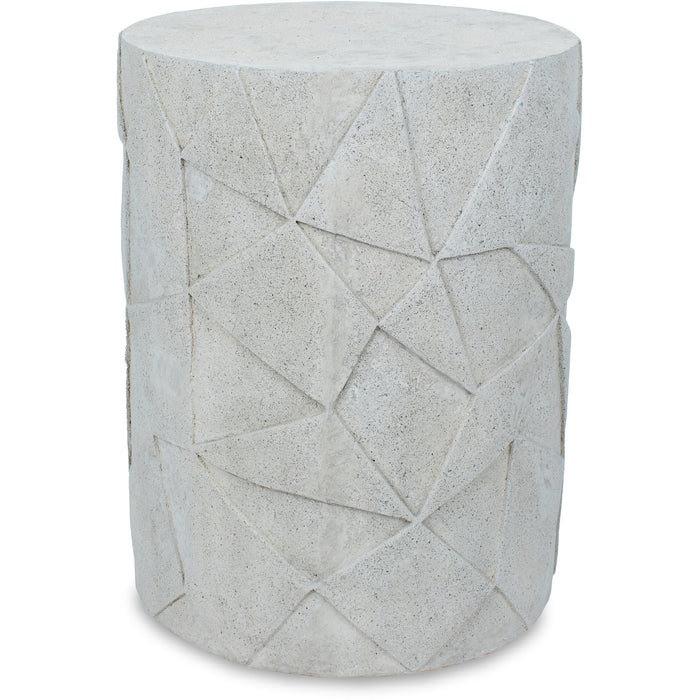 Nodin Abstract Stone Blend Side Table