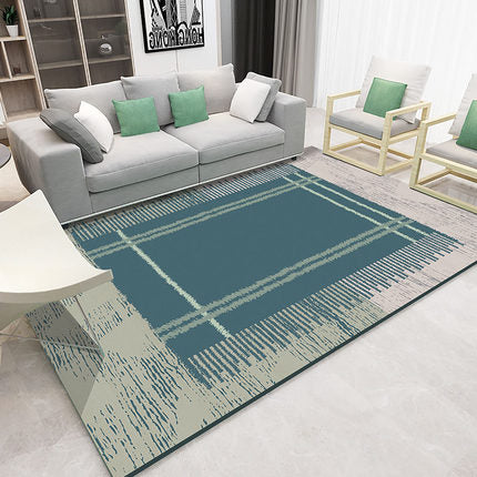 Simple Modern Rug Bedroom Rectangular Mat