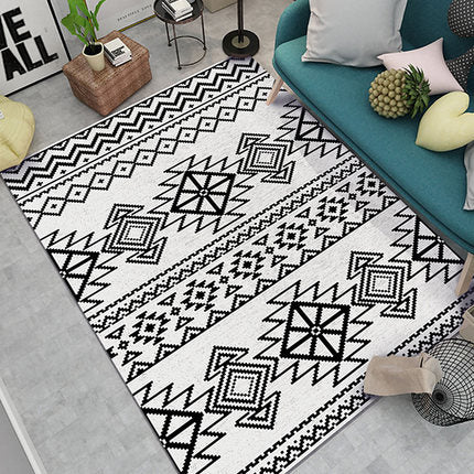 Simple Modern Rug Bedroom Rectangular Mat