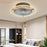 Creative bedroom Ceiling fan lamp Modern fashion ceiling fan with light kits invisible ceiling fan