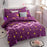 YAXINLAN bedding set cotton solid color promotional discount cartoon simple linen quilt cover pillowcase 4-7pcs