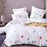 YAXINLAN bedding set cotton solid color promotional discount cartoon simple linen quilt cover pillowcase 4-7pcs