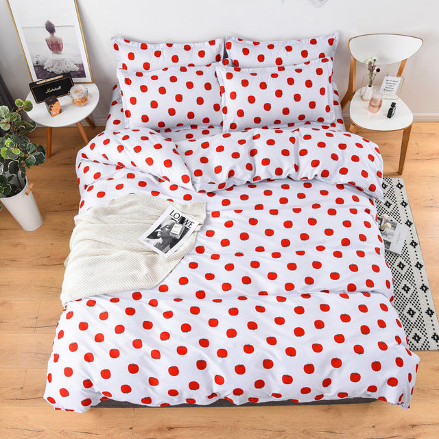 Bedding Sets  Duvet Cover3/4pcs Cartoon new fashion Bed sheets Single Twin Full Queen Size Dropshipping Basketball match