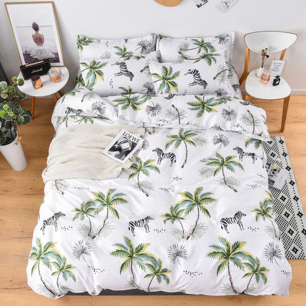 Bedding Sets  Duvet Cover3/4pcs Cartoon new fashion Bed sheets Single Twin Full Queen Size Dropshipping Basketball match