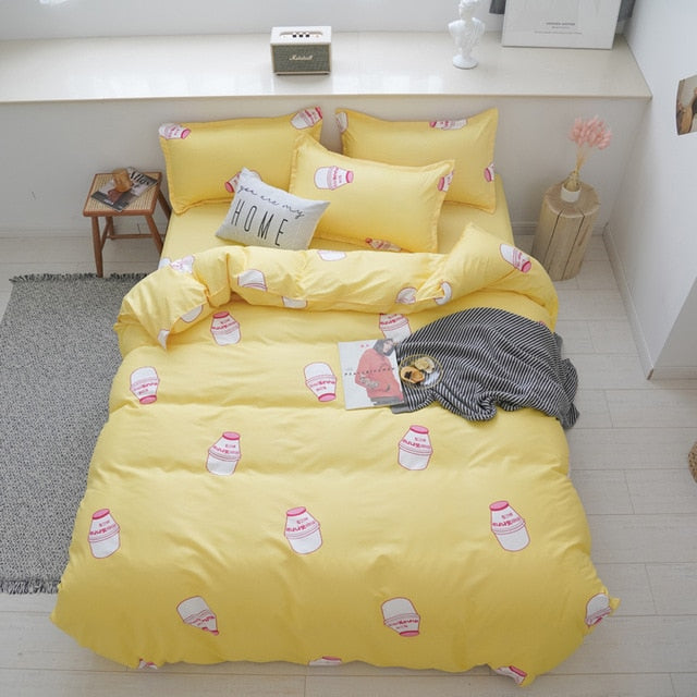 Bedding Sets  Duvet Cover3/4pcs Cartoon new fashion Bed sheets Single Twin Full Queen Size Dropshipping Basketball match