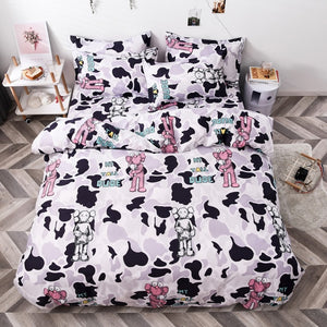 Bedding Sets  Duvet Cover3/4pcs Cartoon new fashion Bed sheets Single Twin Full Queen Size Dropshipping Basketball match