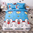 Bedding Sets  Duvet Cover3/4pcs Cartoon new fashion Bed sheets Single Twin Full Queen Size Dropshipping Basketball match