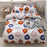 Bedding Sets  Duvet Cover3/4pcs Cartoon new fashion Bed sheets Single Twin Full Queen Size Dropshipping Basketball match