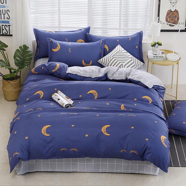 40 Tropical Plant 4pcs Kid Bed Cover Set Duvet Cover Adult Child Bed Sheets And Pillowcases Comforter Bedding Set 2TJ-61006