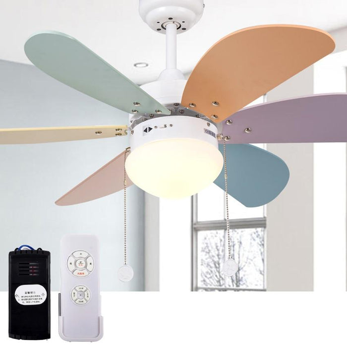 36 Inch Ceiling Fan light LED 6 Blades