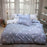 Grey Bunny Rabbits Bedding Set Cotton Microfiber Polyester Bedlinens Twin Full Queen King Size Duvet Cover Set Pillow Cases