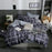 Star Stripe Printed 4pcs Bed Cover Set Cartoon Duvet Cover Adult Child Bed Sheet and Pillowcase Comforter Bedding Set 61003