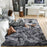 Gradient Plush Carpet Nordic Modern Style Rug