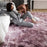 Gradient Plush Carpet Nordic Modern Style Rug