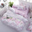 denisroom flower bed linens Simple bedding set fashion bedclothes Duvet Cover set bed sheet and pillowcase Queen king size AW72*