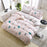 denisroom flower bed linens Simple bedding set fashion bedclothes Duvet Cover set bed sheet and pillowcase Queen king size AW72*