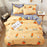 denisroom flower bed linens Simple bedding set fashion bedclothes Duvet Cover set bed sheet and pillowcase Queen king size AW72*