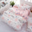 denisroom flower bed linens Simple bedding set fashion bedclothes Duvet Cover set bed sheet and pillowcase Queen king size AW72*