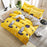 denisroom flower bed linens Simple bedding set fashion bedclothes Duvet Cover set bed sheet and pillowcase Queen king size AW72*