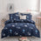 Alanna fashion bedding set Pure cotton A/B double-sided pattern Simplicity Bed sheet, quilt cover pillowcase 4-7pcs