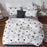 Alanna fashion bedding set Pure cotton A/B double-sided pattern Simplicity Bed sheet, quilt cover pillowcase 4-7pcs