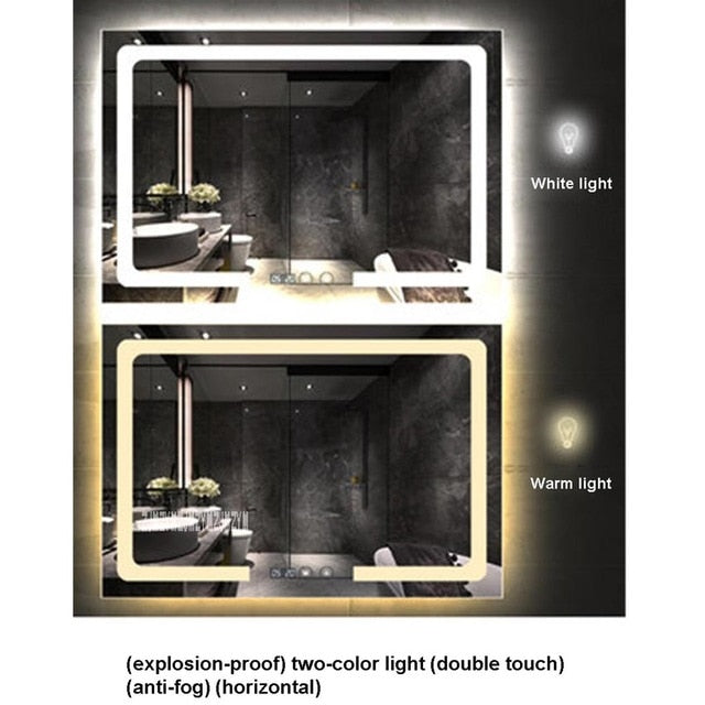 Smart Wall Mounted Bathroom Mirror