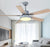 Nordic  Ceiling Ceiling Fans 5 Blad Solid Wood Fan Ceiling Fans