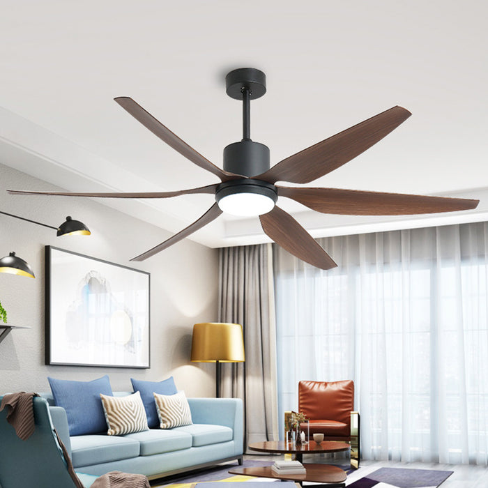 Nordic modern fan lamp