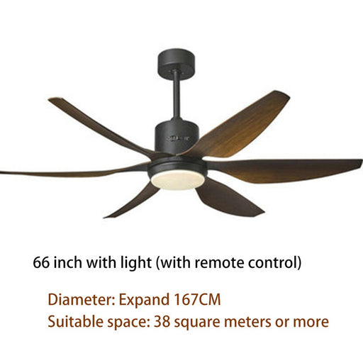 Nordic modern fan lamp