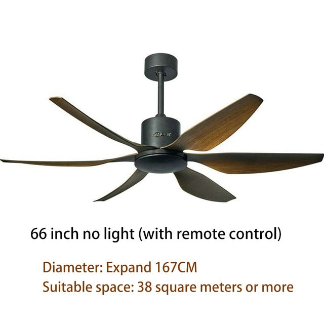 Nordic modern fan lamp