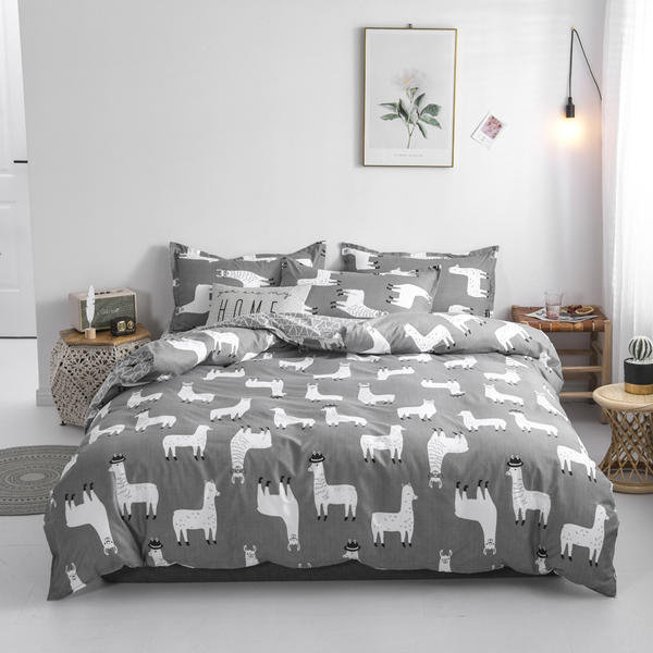 Bonenjoy Green Cactus Bedding Set Queen Size Plant Home Bedding Sheet Single Bed Linen ropa de cama King Bed Set Duvet Cover