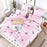 Alanna Printed Solid bedding sets  Home Bedding Set 4-7pcs High Quality Lovely Pattern with Star tree flower