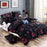 Alanna Printed Solid bedding sets  Home Bedding Set 4-7pcs High Quality Lovely Pattern with Star tree flower