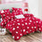 Alanna Printed Solid bedding sets  Home Bedding Set 4-7pcs High Quality Lovely Pattern with Star tree flower