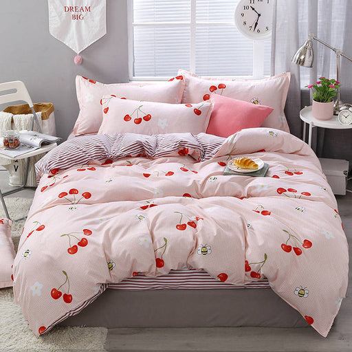 Tree 4pcs Girl Boy Kid Bed Cover Set Duvet Cover Adult Child Bed Sheets And Pillowcases Comforter Bedding Set 2TJ-61009