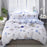 Thumbedding Grid Bedding Set Green Simple Fashionable Duvet Cover King Size Queen Full Twin Single Unique Design Bed Set