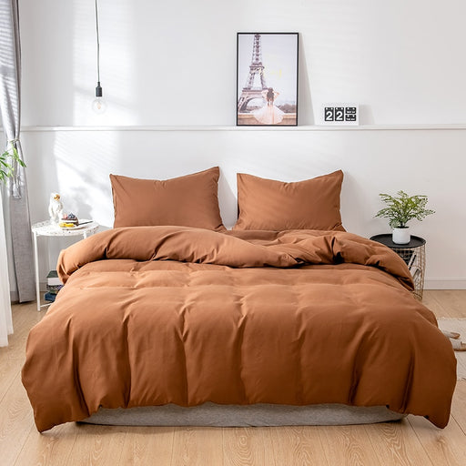 Solido super soft duvet cover set re regina pieno doppia doppia singola europeo set di biancheria da letto comforter copertura per la casa albergo biancheria da letto