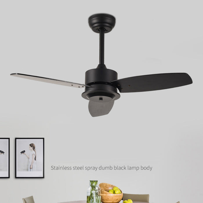 40 inch metal pendant fan with remote control Black Industrial Vintage Ceiling Fan 220V