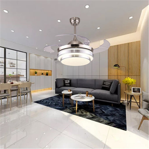 Multifunctional Chandelier with Fan Home LED Fan