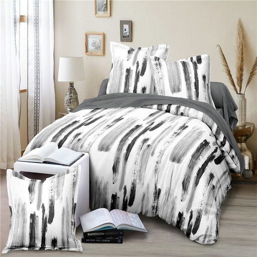 Home Textile flower print Duvet Cover Pillow Case Bed Sheet Boy Kid Teen Girl Bedding setLinens Set King Queen Twin