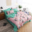 Cartoon Elephant Unicorn Girl Boy Duvet Bed Pillowcase Comforter Bedding Set