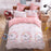 Cartoon Elephant Unicorn Girl Boy Duvet Bed Pillowcase Comforter Bedding Set