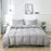 claroom Simple bed linens solid color comforter bedding set Quilt cover and Pillowcase duvet cover set AS74#