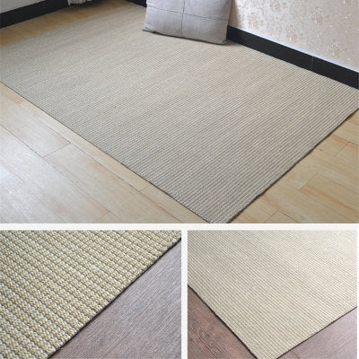 40x60/50x80cm simple sisal doormat rug carpet straw tatami mat hallway rug pad