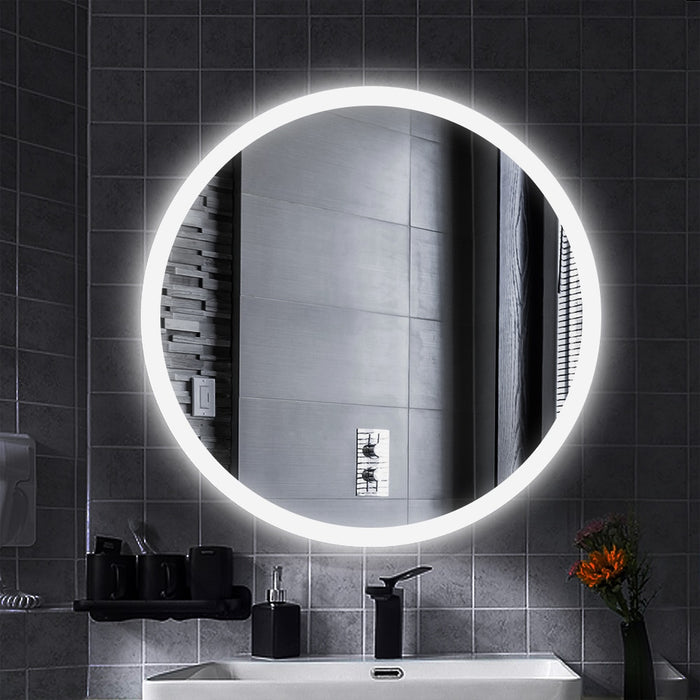 LED Illuminated Mirror Round