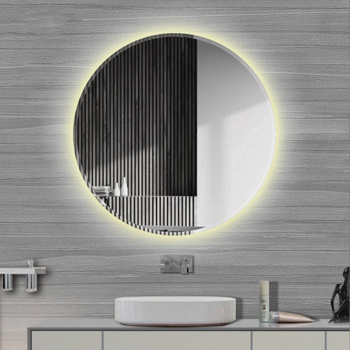 Simplicity LED Beveled Edge Warm White Anti-fog Mirror