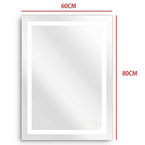 Elegance Rectangular Bathroom Mirror LED