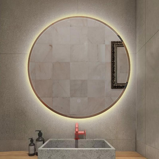 LED Beveled Edge Warm White Wall Mirrors