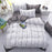 Geometric bed linen twin/full/queen size bedding set reactive printing bedclothes 3 / 4pcs duvet cover + flat sheet + pillowcase